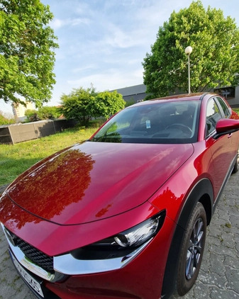 Mazda CX-30 cena 115620 przebieg: 49000, rok produkcji 2021 z Piła małe 121